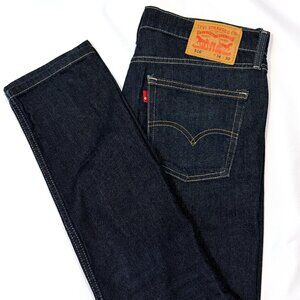 Men's Levi's 510 Skinny Dark Blue Denim Jeans 34x30 (Measures 32x29) LN